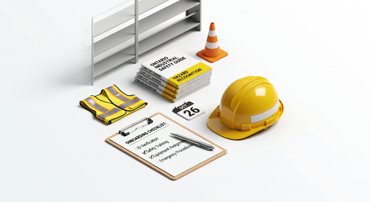 industrial temp staff onboarding template Ontario
