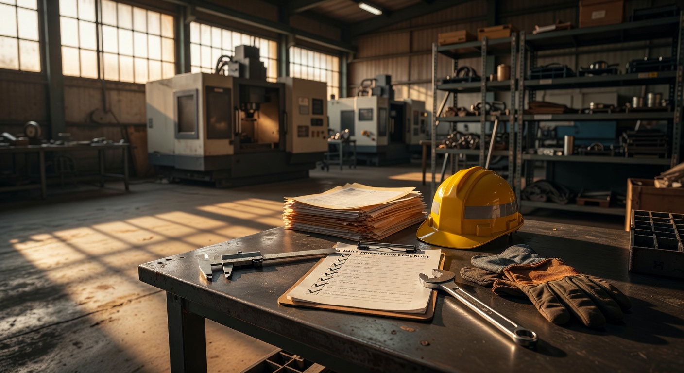 find skilled temp workers manufacturing checklist